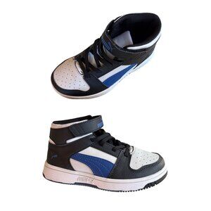 NWOB Child 13.5 PUMA Kids Rebound Layup Mid Hook and Loop